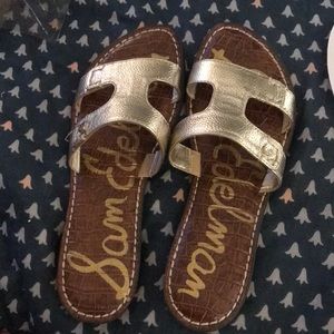 Sam Edelman Keen Gold Sandal